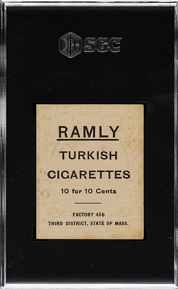 1909 T204 Ramly Tobacco Bill Shipke SGC EX 5