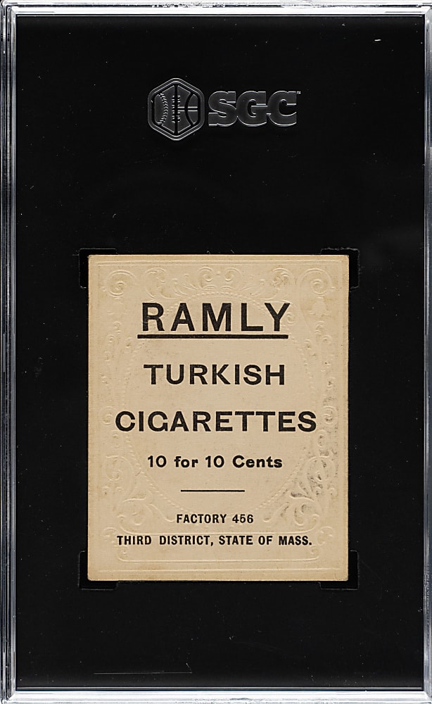 1909 T204 Ramly Tobacco Ed Konetchy SGC EX 5