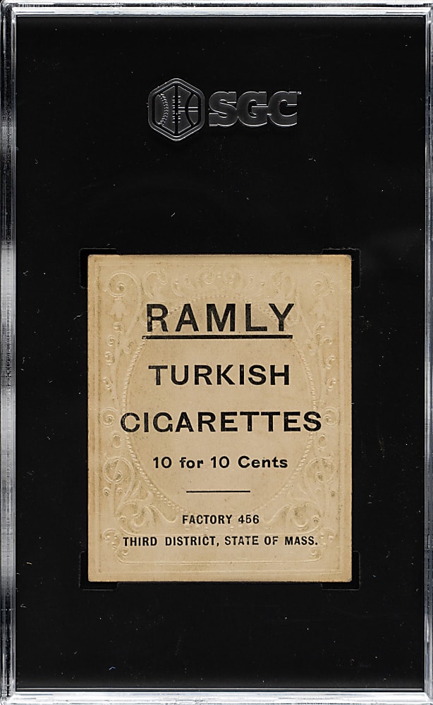 1909 T204 Ramly Tobacco Heinie Wagner SGC EX 5