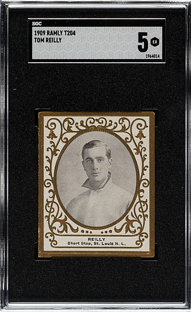 1909 T204 Ramly Tobacco Tom Reilly SGC EX 5