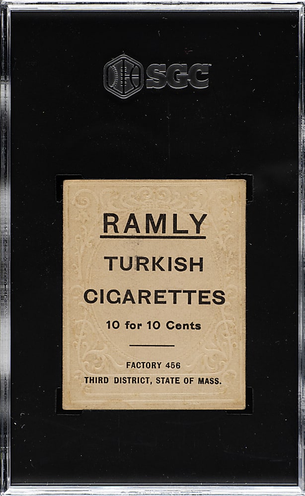 1909 T204 Ramly Tobacco Jimmy Scheckard SGC VG/EX+ 4.5