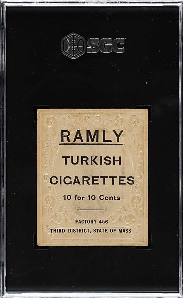 1909 T204 Ramly Tobacco Charlie Hemphill SGC VG/EX 4