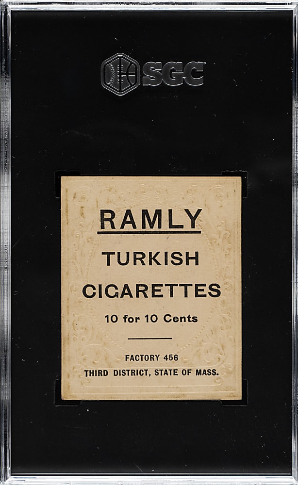 1909 T204 Ramly Tobacco John Hummell SGC VG/EX 4