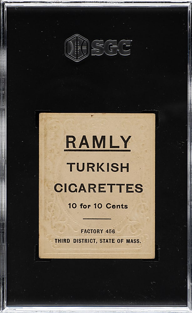 1909 T204 Ramly Tobacco Roy Hartzell SGC VG/EX 4