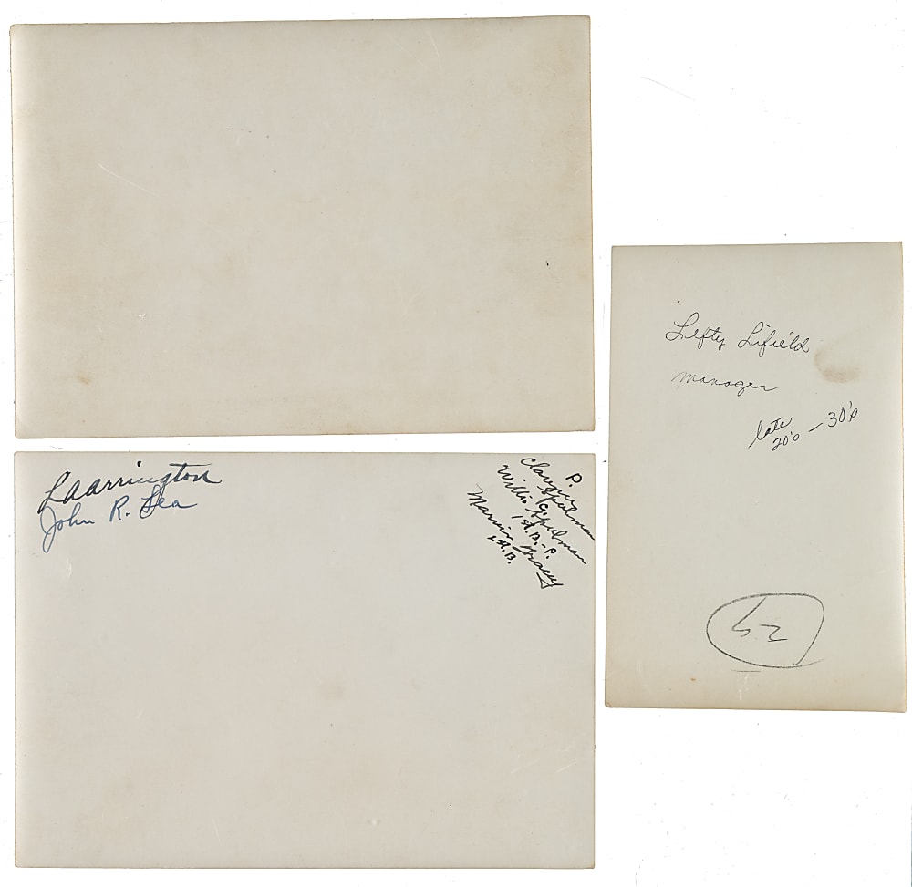 Circa 1900s to 1930s Baseball Team and Stadium Postcard Collection (54)