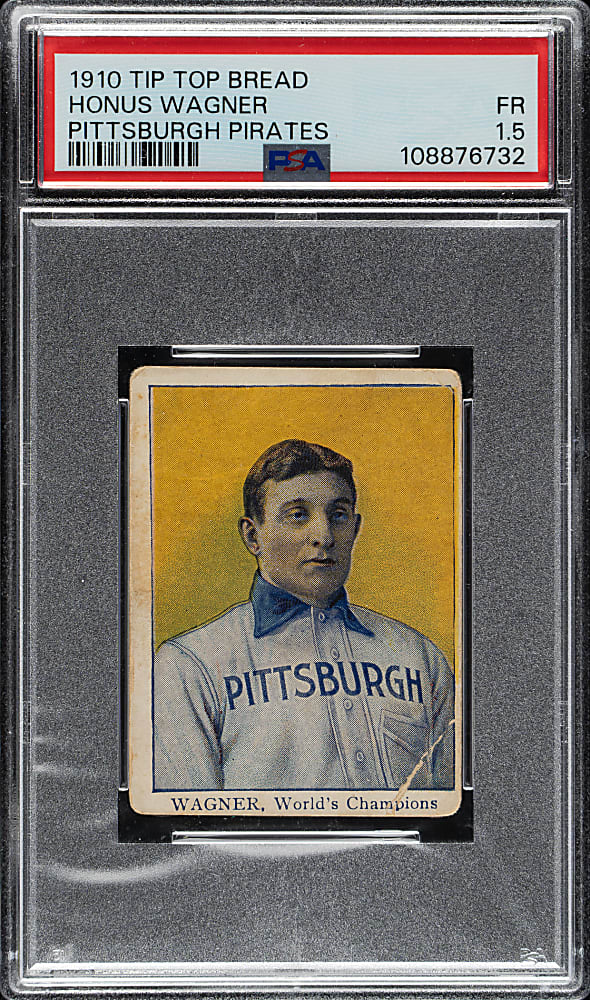 1910 D322 Tip Top Bread Honus Wagner PSA FAIR 1.5