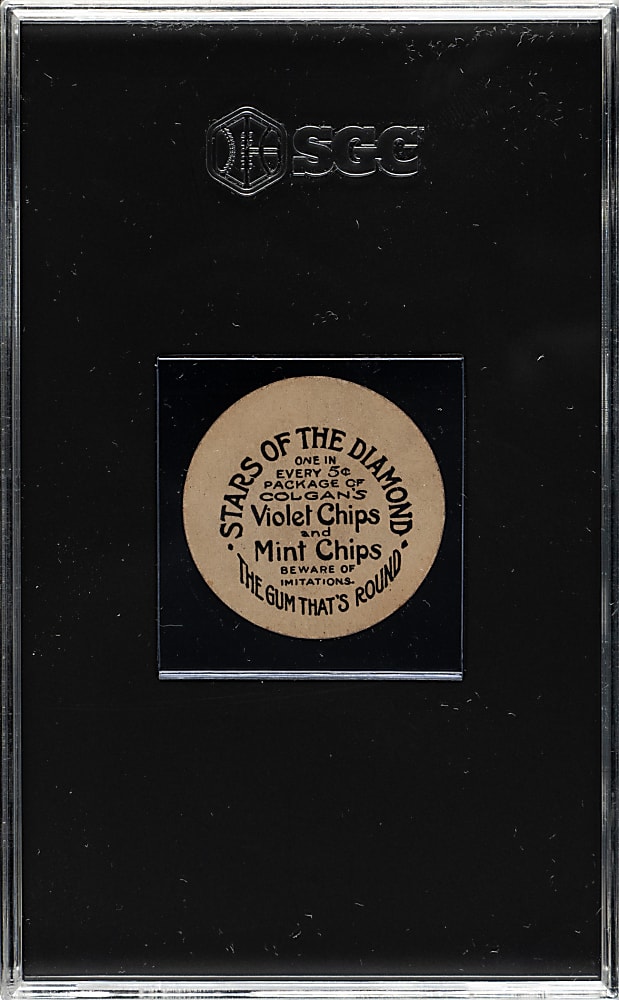 1909-1911 E254 Colgan's Chips Honus Wagner SGC VG 3