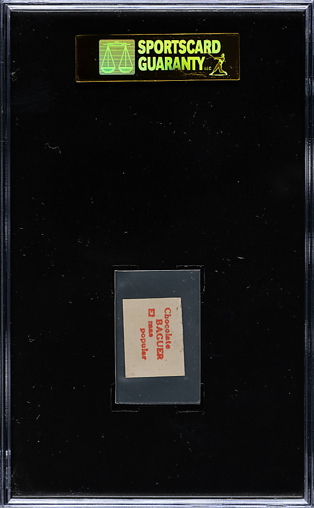 1930 Baguer Chocolate Babe Ruth SGC VG/EX 50