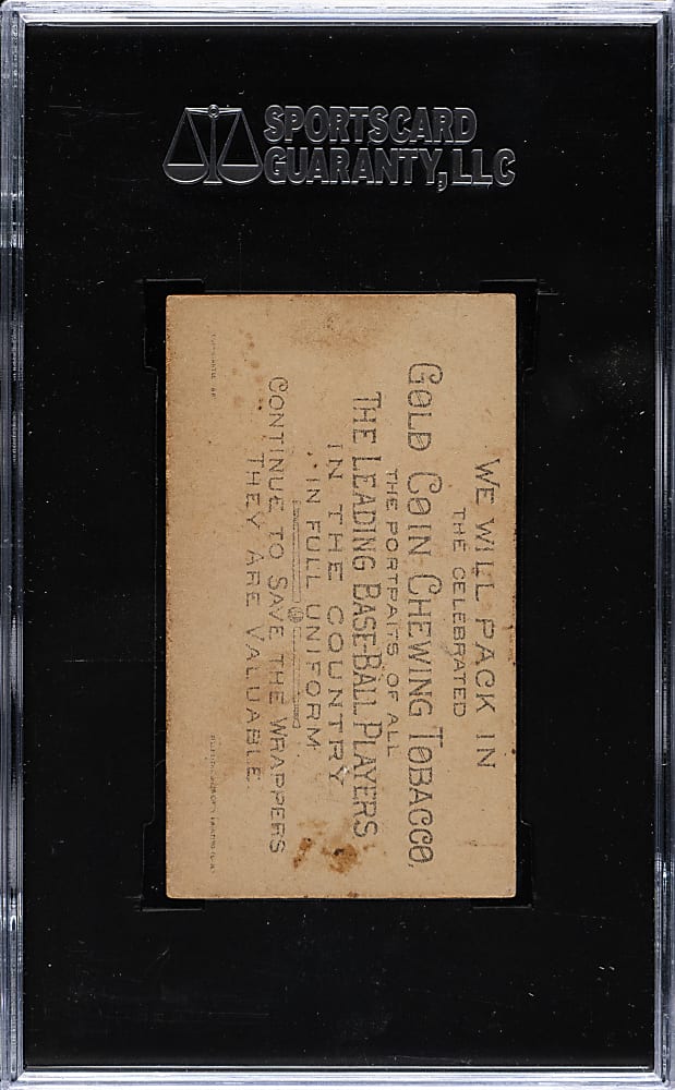 1887 N284 Buchner Gold Coin Sid Farrar SGC EX 60 - 1 of 1 - Highest Graded!