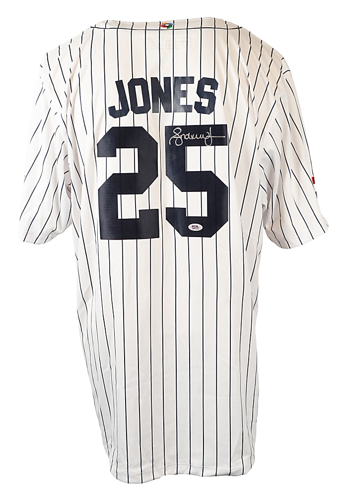 2023 Andruw Jones The Netherlands World Baseball Classic Signed Coach-Worn Jersey- Direct Player Provenance