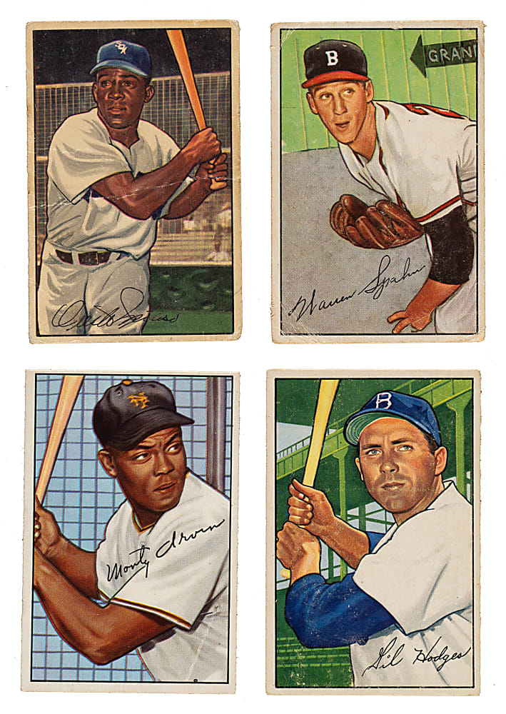 1952 Bowman Near-Complete Set (247/252)