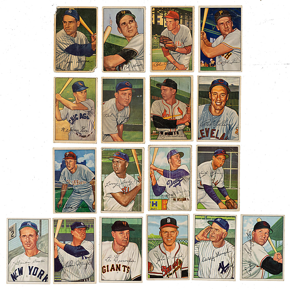1952 Bowman Near-Complete Set (247/252)