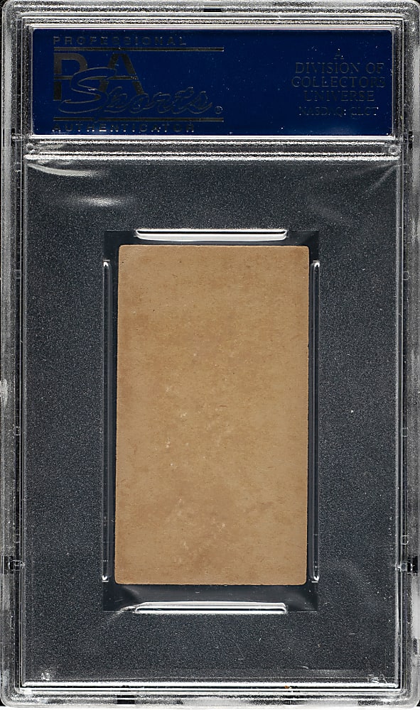 1887 N172 Old Judge "Watch" Burnham Portrait with Bowler Hat PSA VG-EX 4