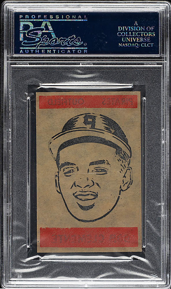 1965 Topps Transfers Roberto Clemente PSA NM-MT 8