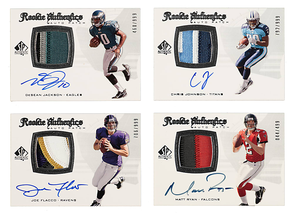 2008 SP Authentic Football Near-Complete Set (299/301)