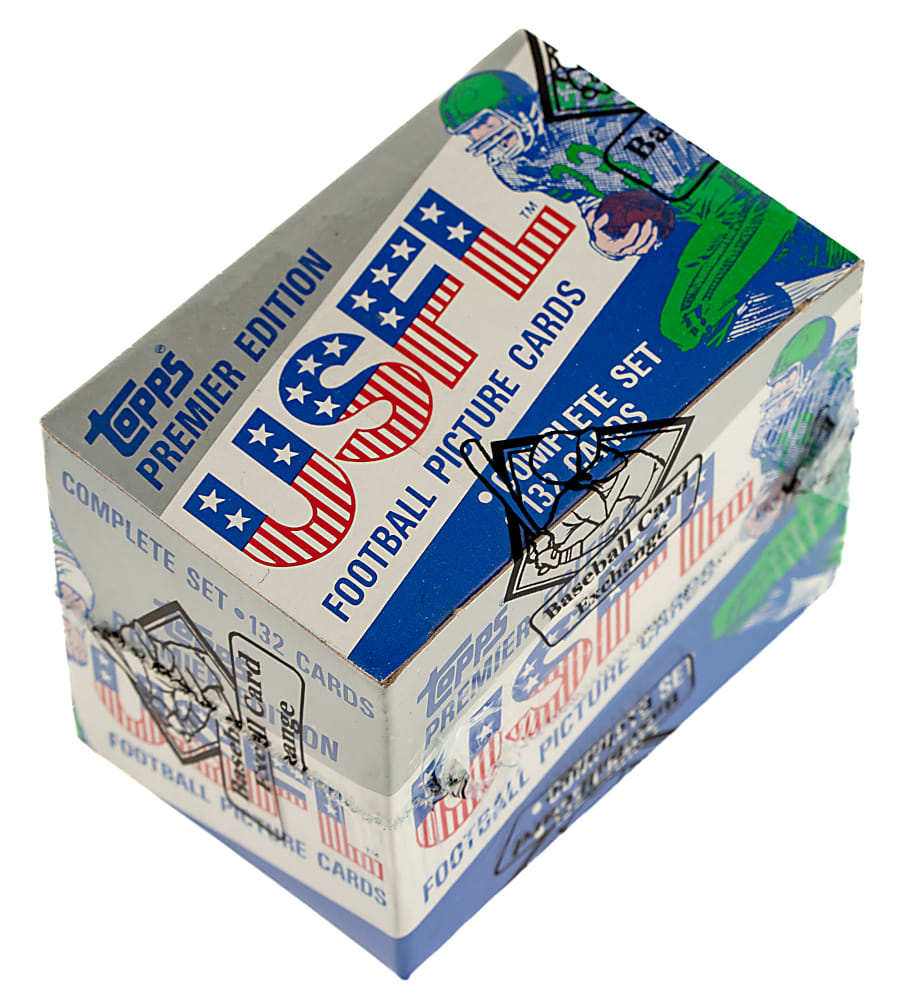 1984 Topps USFL Football Factory Box Set (132 Cards) - BBCE