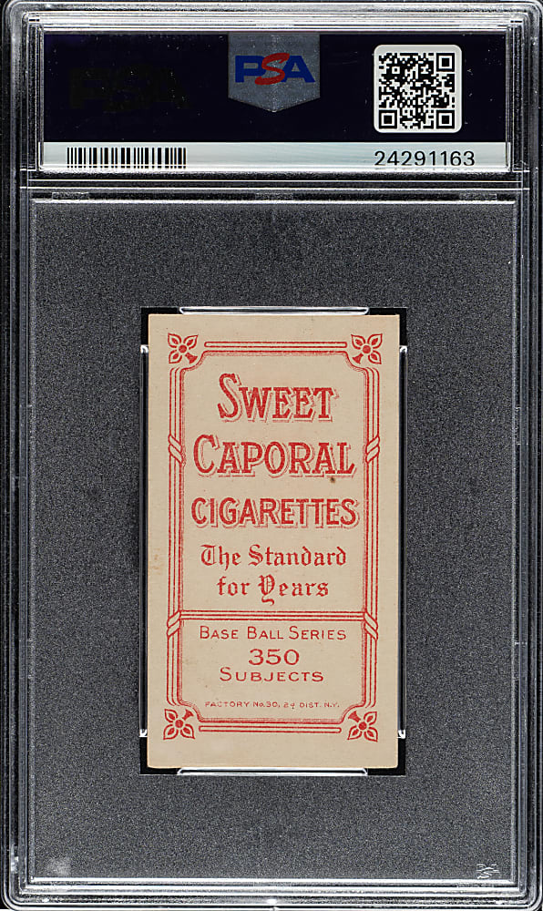 1909-1911 T206 White Border Pryor McElveen PSA EX+ 5.5