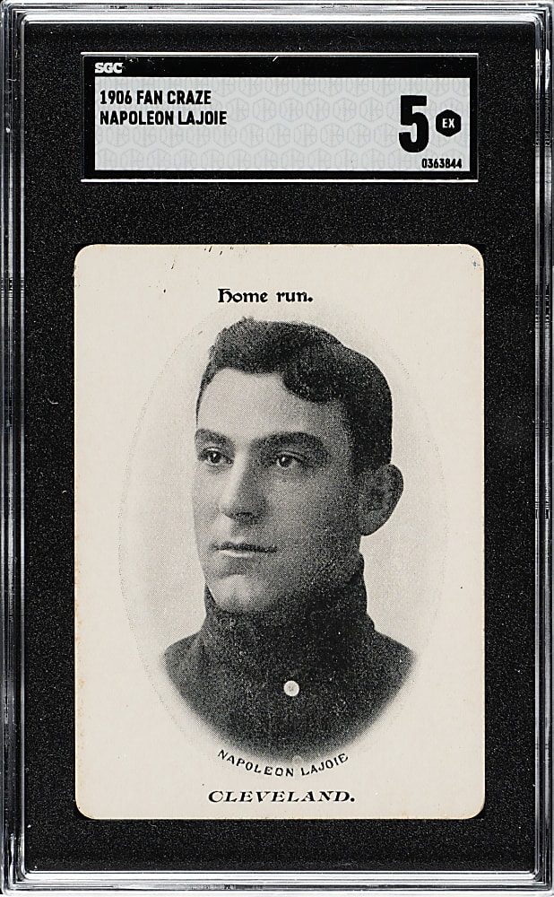 1906 Fan Craze American League Nap Lajoie SGC EX 5