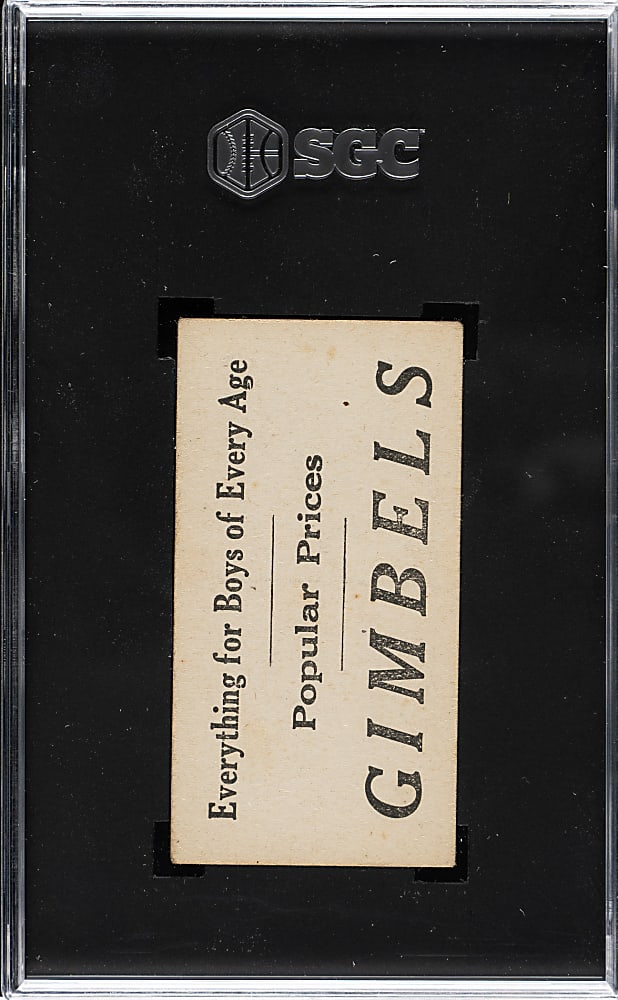 1916 M101-4 Gimbel's #97 Napoleon Lajoie SGC FAIR 1.5