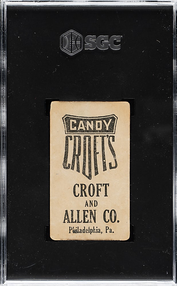 1909 E92 Croft's Candy Nap Lajoie SGC POOR 1