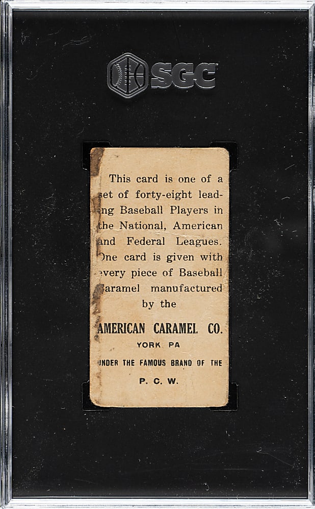 1915 E106 American Caramel Nap Lajoie SGC POOR 1