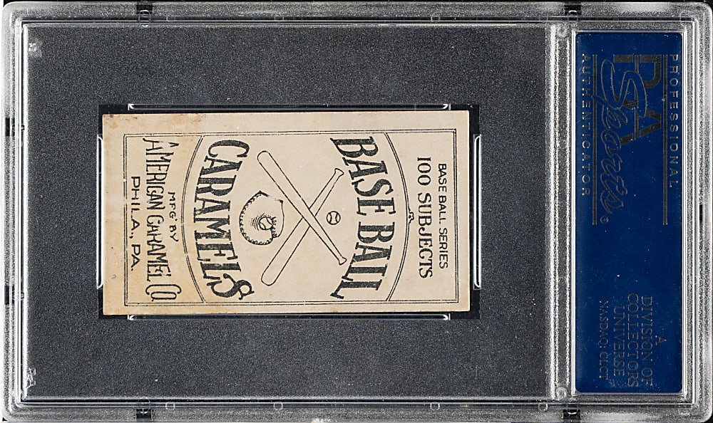 1909-1911 E90-1 American Caramel Addie Joss Pitching PSA GOOD 2