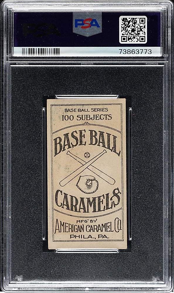 1909-1911 E90-1 American Caramel Home Run Baker PSA VG-EX 4