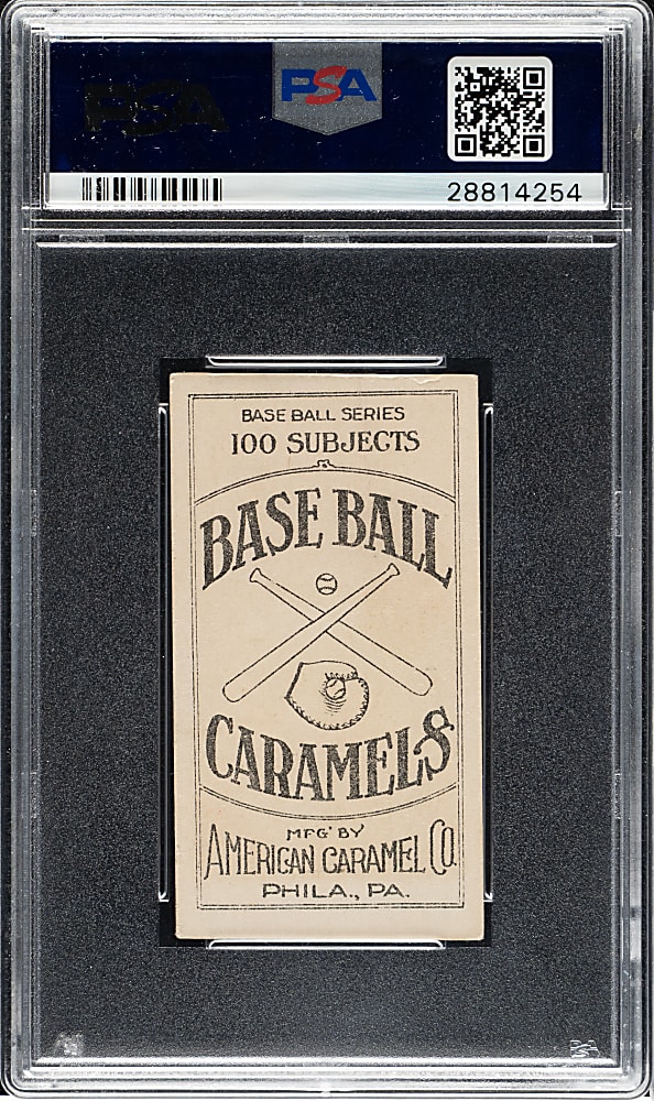 1909-1911 E90-1 American Caramel Joe Tinker PSA VG-EX 4