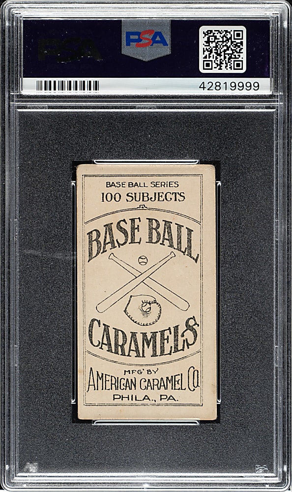1909-1911 E90-1 American Caramel Lou Criger PSA VG 3
