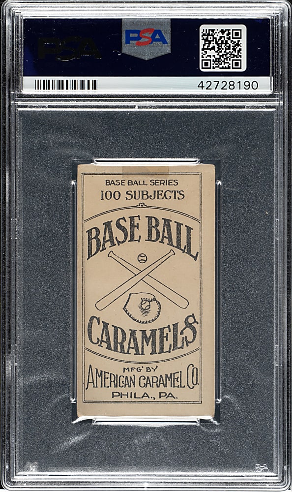 1909-1911 E90-1 American Caramel Fred Clarke Philadelphia PSA GOOD 2