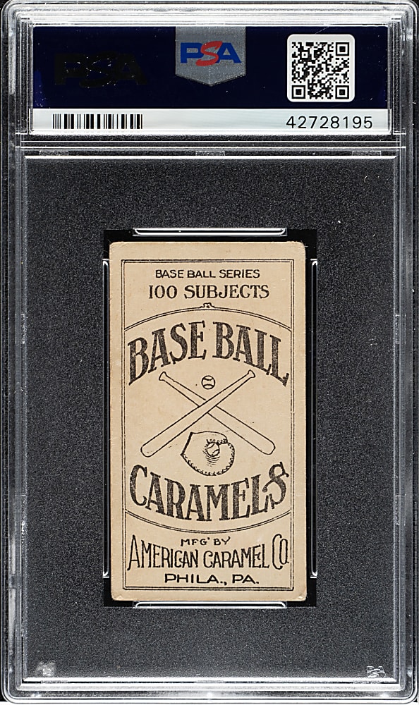 1909-1911 E90-1 American Caramel George McQuillan PSA VG 3