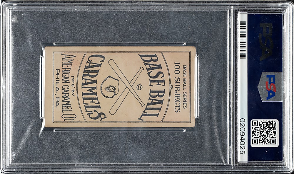 1909-1911 E90-1 American Caramel Willie Keeler Throwing PSA VG-EX 4