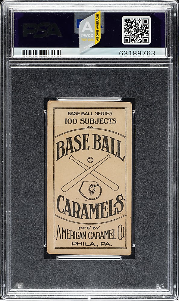 1909 E90-1 American Caramel Frank Chance PSA GOOD 2