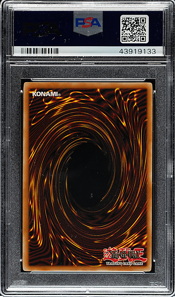 2002 Yu-Gi-Oh! Pharaoh's Servant #000 Jinzo Secret Rare Holographic PSA GEM MINT 10