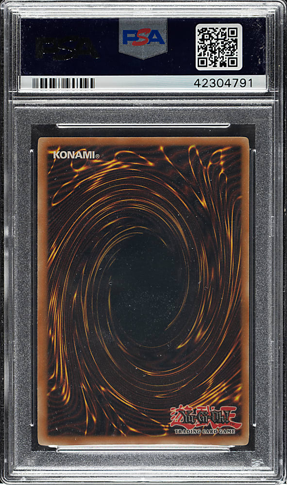 2003 Yu-Gi-Oh! Magicians's Force #107 Diffusion Wave Motion Secret Rare Holographic PSA GEM MINT 10