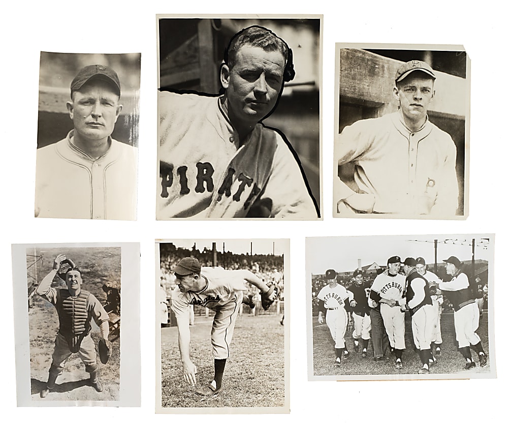 1910s to 1950s Pittsburgh Pirates Original Photograph Collection (24) Including Charles Conlon and Paul Thompson Photographs