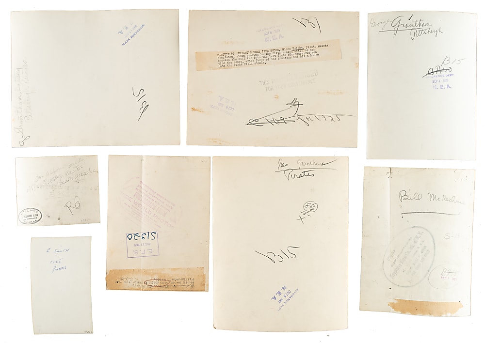 1910s to 1950s Pittsburgh Pirates Original Photograph Collection (24) Including Charles Conlon and Paul Thompson Photographs