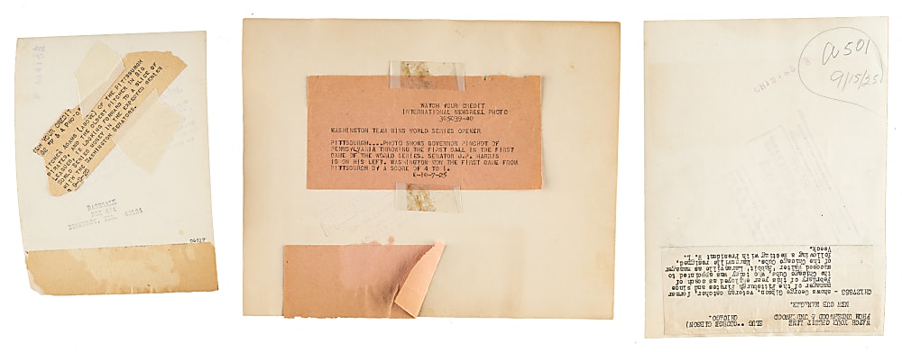 1910s to 1950s Pittsburgh Pirates Original Photograph Collection (24) Including Charles Conlon and Paul Thompson Photographs