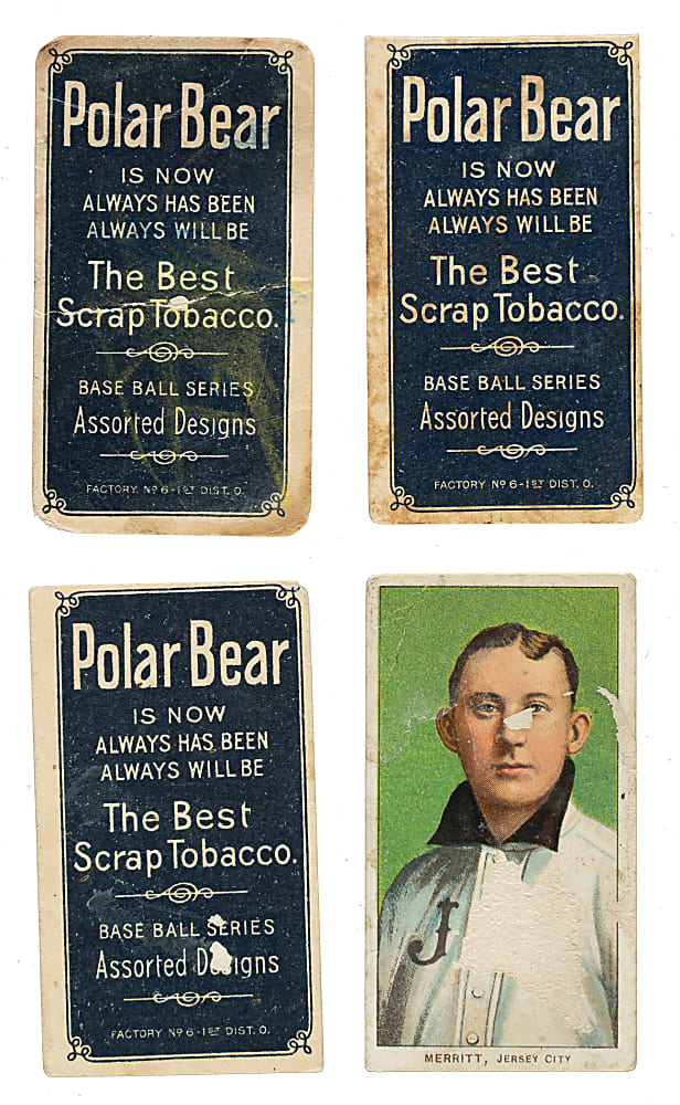 1909-1911 T206 White Border Collection (20) - All Polar Bear Backs!