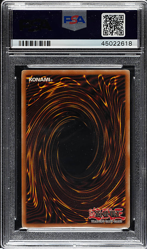 2002 Yu-Gi-Oh! Legend of Blue Eyes White Dragon #005 Dark Magician Ultra Rare Holographic PSA GEM MINT 10