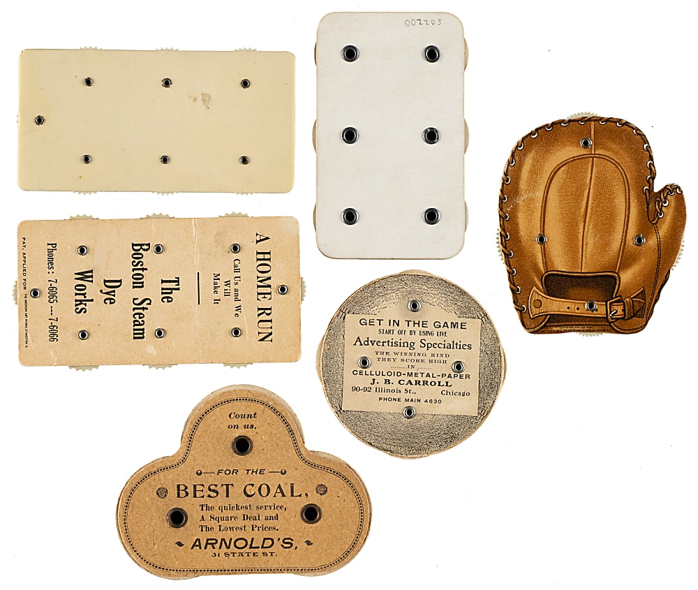 Vintage Baseball Scorer Collection (6)