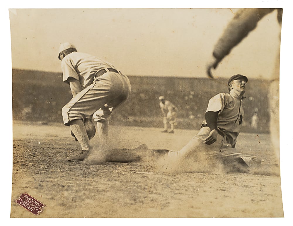 Circa 1912-1913 Ty Cobb Original Burke & Atwell Oversized Photograph PSA/DNA Type I