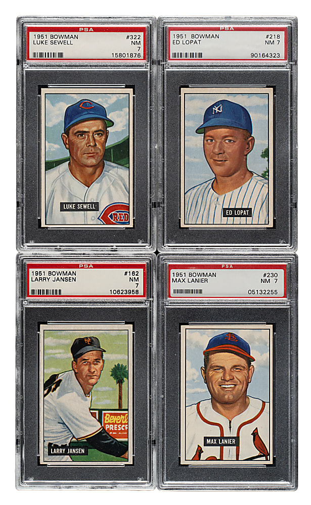 1951 Bowman PSA NM 7 Collection (42)