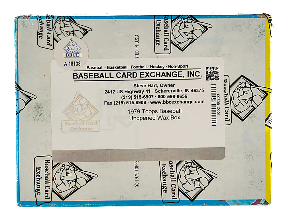 1979 Topps Unopened Wax Box (36 Packs) - BBCE