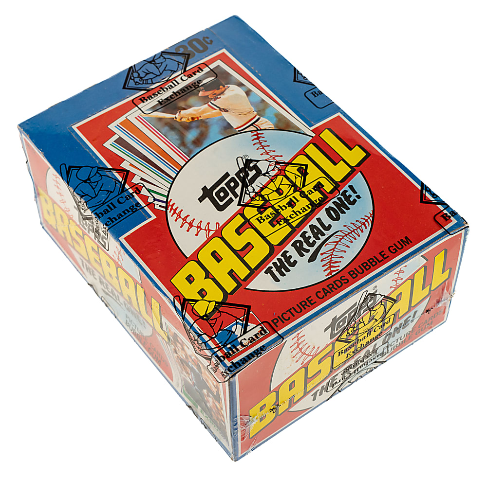 1982 Topps Unopened Wax Box (36 Packs) - BBCE