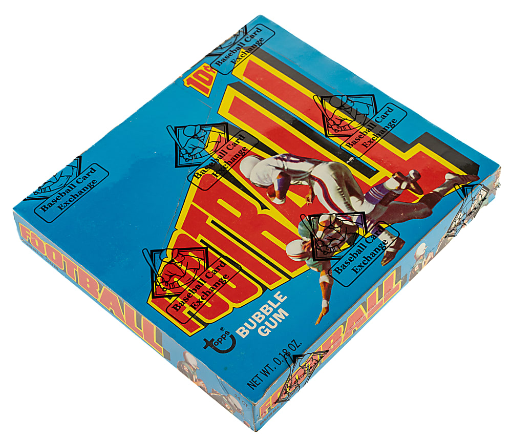 1972 Topps Football First Series Unopened Wax Box (24 Packs) - BBCE