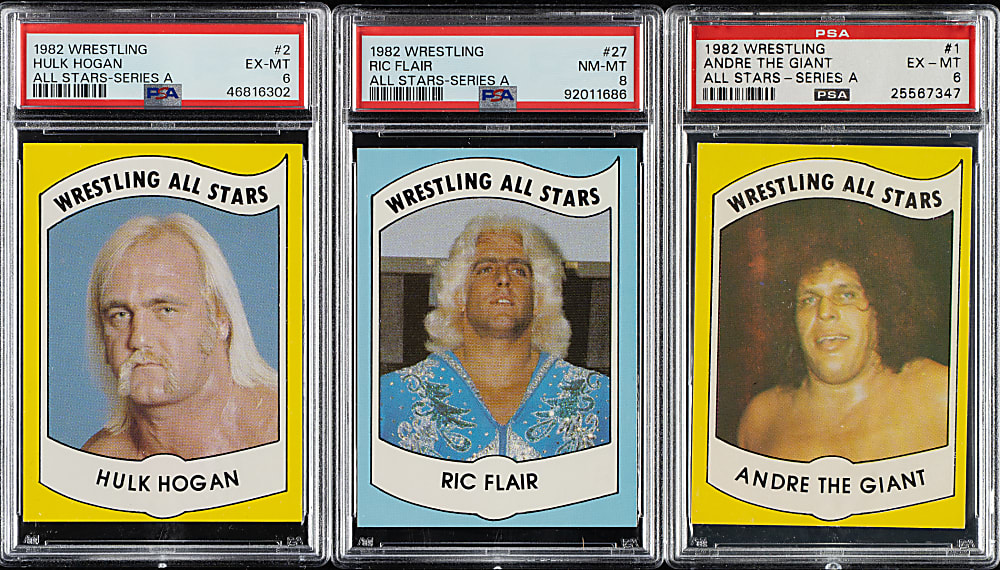 1982 and 1983 Wrestling Series A, Series B, and Series All-Stars Complete Set (108): #13 PSA Set Registry (7.09 GPA)