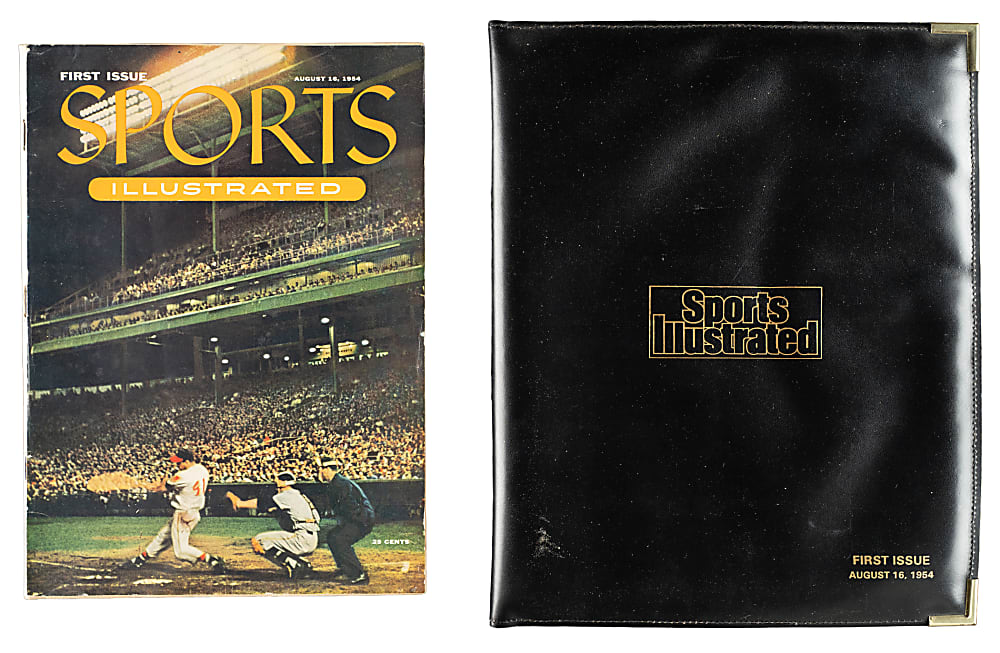 1954 Sports Illustrated Issue #1 with Original Binder