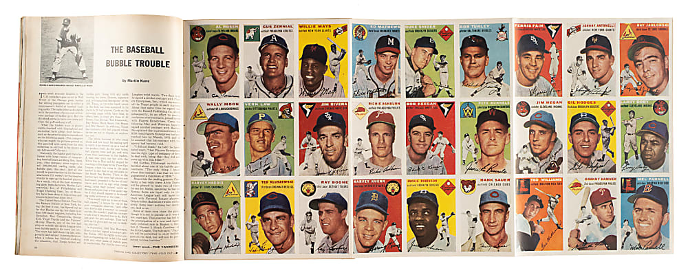 1954 Sports Illustrated Issue #1 with Original Binder
