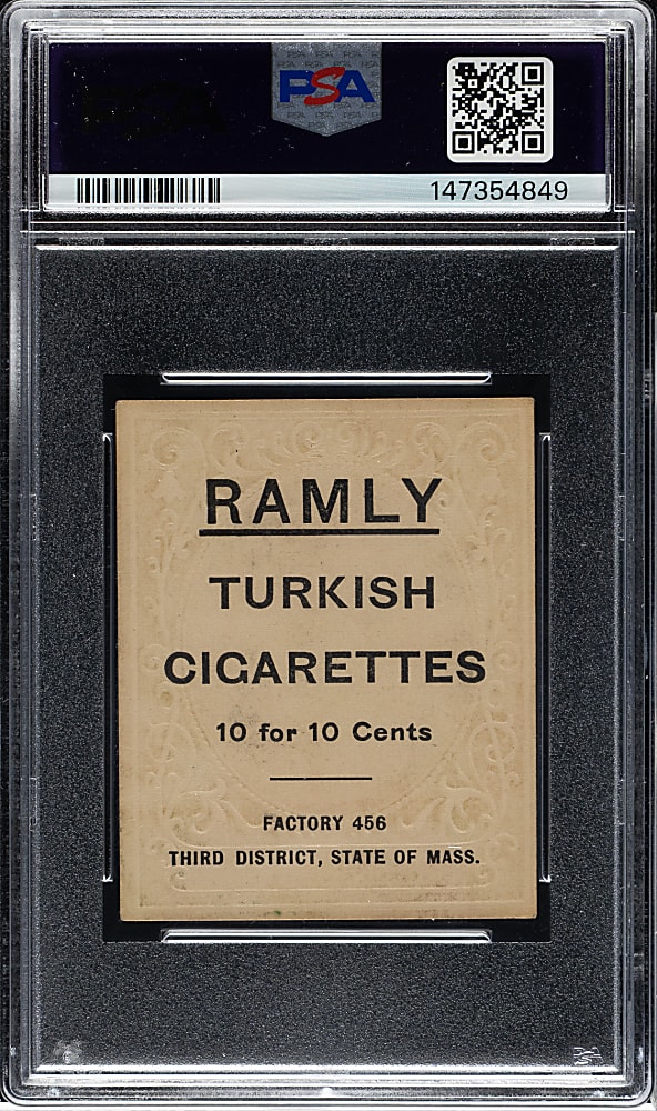 1909 T204 Ramly Tobacco Red Kleinow PSA VG-EX 4
